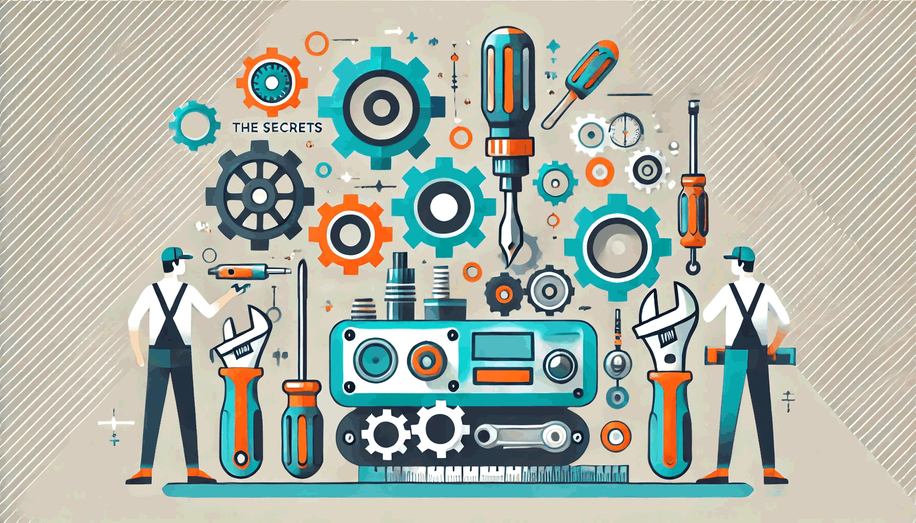 Immagine macchine utensili efficienti